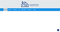 Desktop Screenshot of mcdonoughha.org